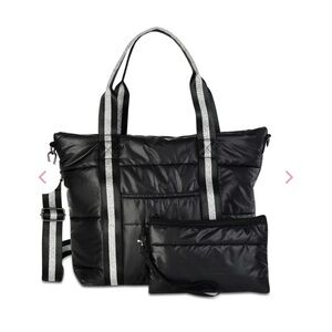 HAUTE SHORE Black bag Quilted